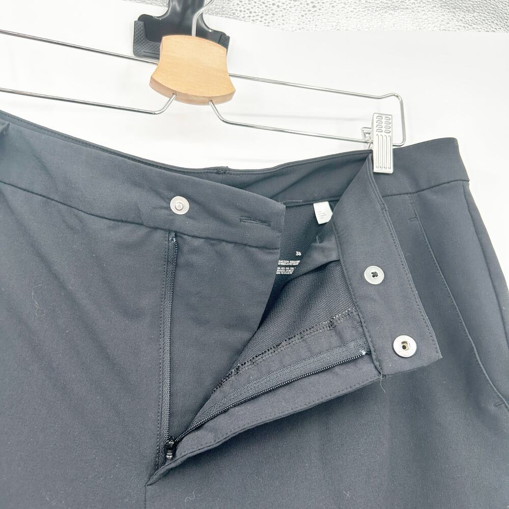 All In Motion Mens Athleisure Casual Chino Bermuda Golf Shorts Size‎ 38 Black - Picture 5 of 6